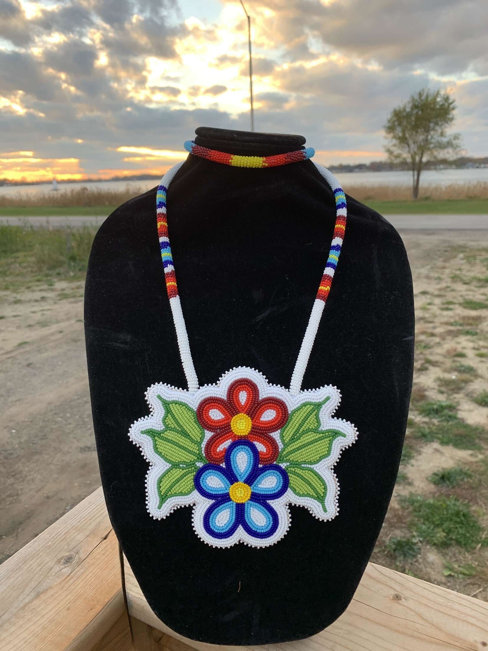 flower necklace